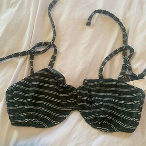 Abercrombie curve love bathing suit top